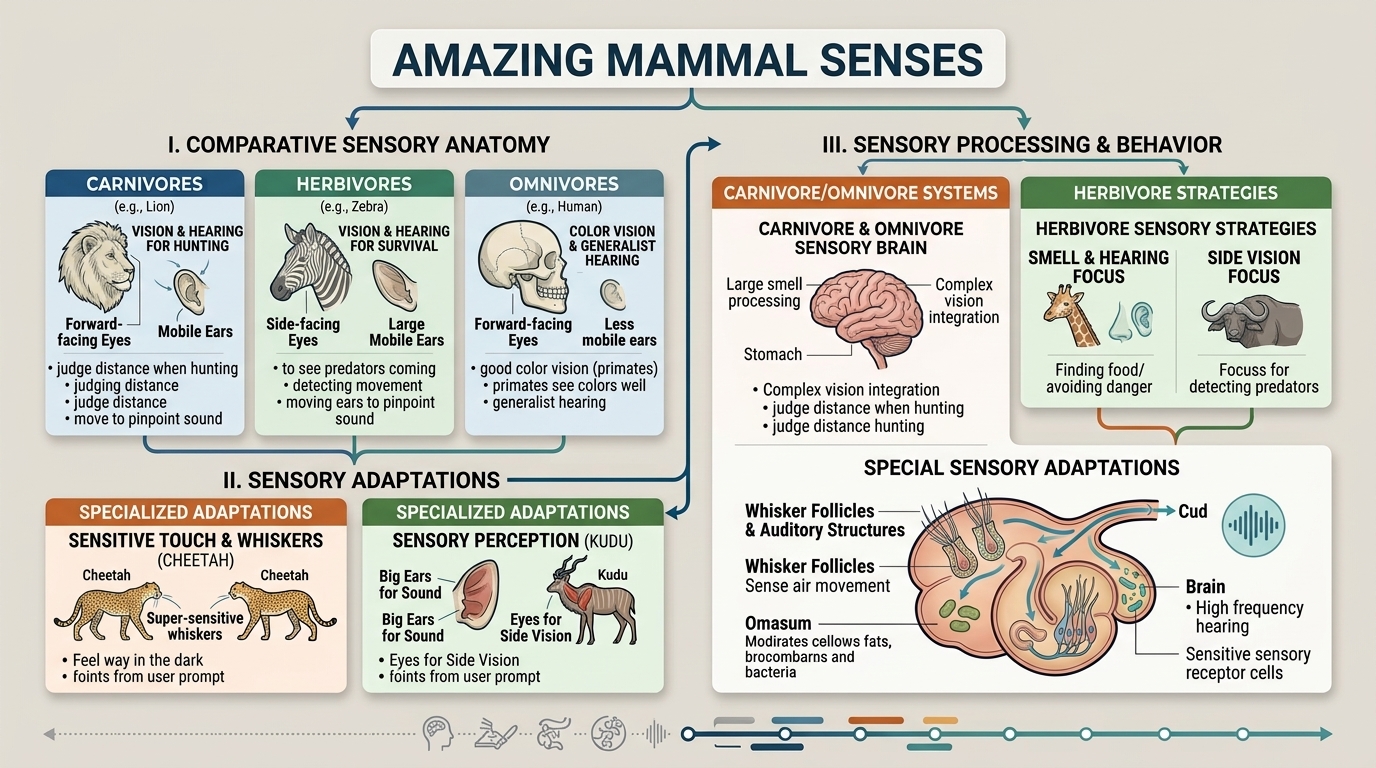 Mammal senses Mammal senses